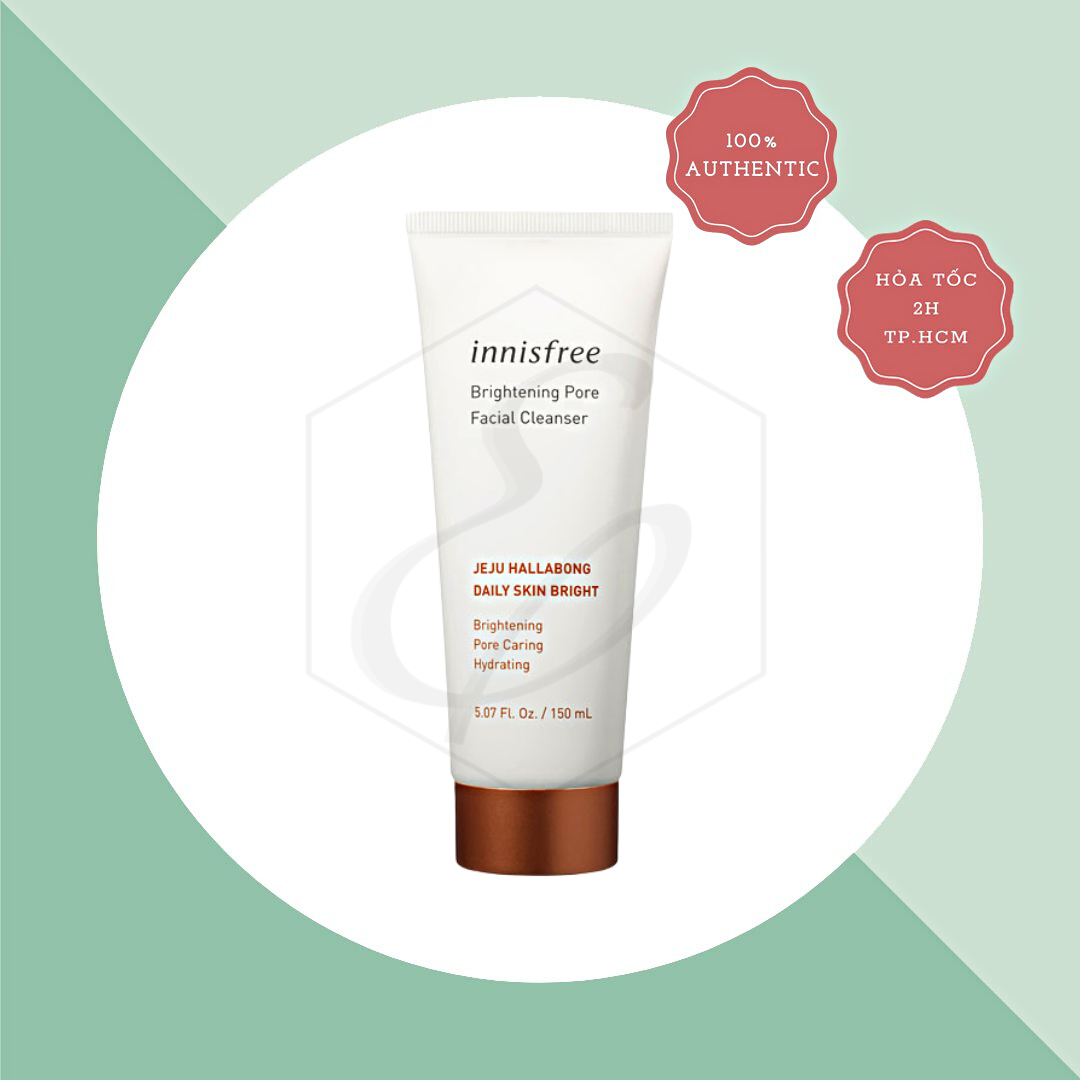 Sữa Rửa Mặt Innisfree Brightening Pore Facial Cleanser - 150ml